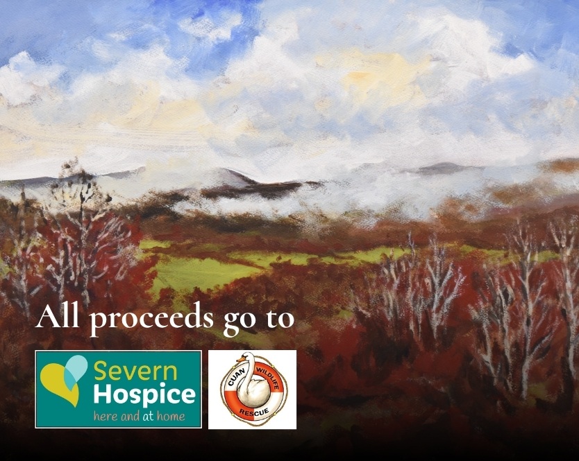 Shropshire Artist’s Paintings to be Sold in Timed Auction for Charity